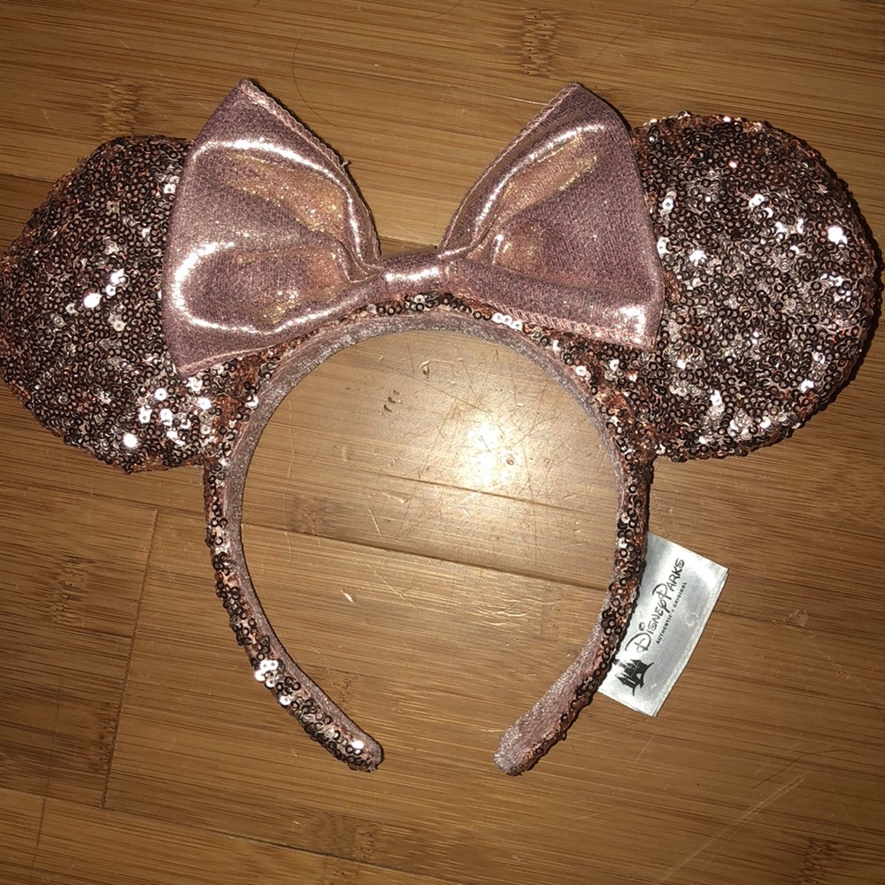 BRAND NEW rose gold mickey ears